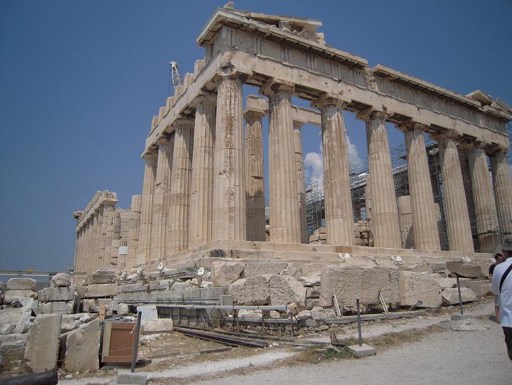 ギリシャ　アテネ　パルテノン神殿
